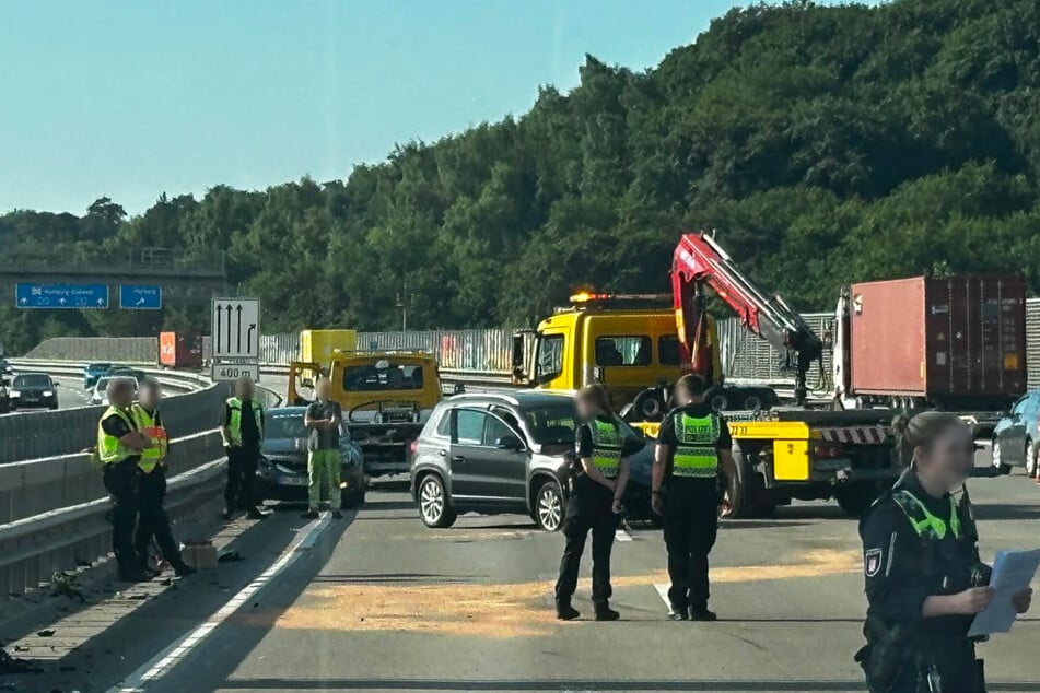 Zwei Personen wurden leicht verletzt.