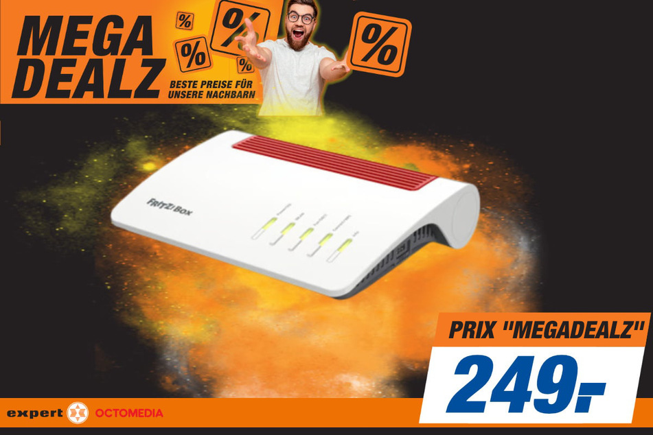 Routeur WiFi AVM au prix de 249 euros.