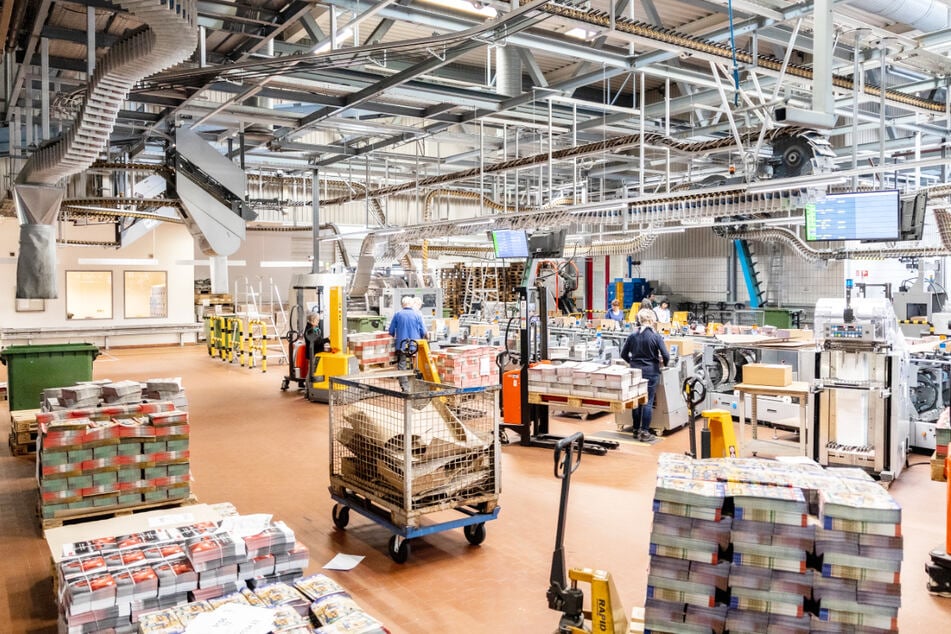 In dieser Druckerei wird Papier zu Medien.