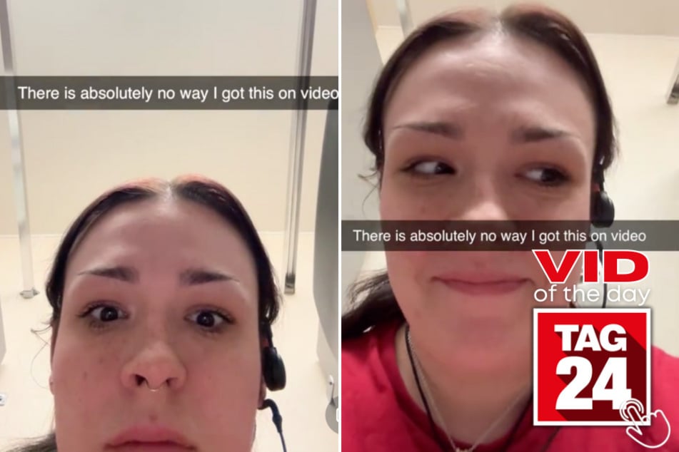 Today's Viral Video of the Day features an Walgreens employee who was asked a question by a customer in an unusual spot...