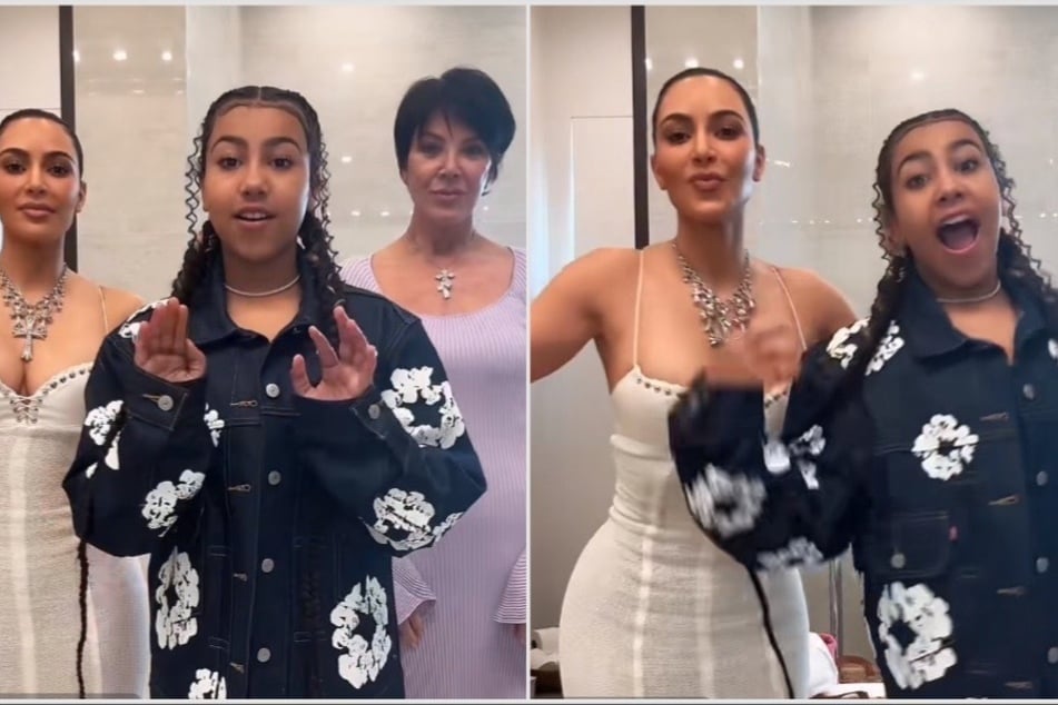 Kim Kardashian and North West pay homage to Wonka in viral Easter dance