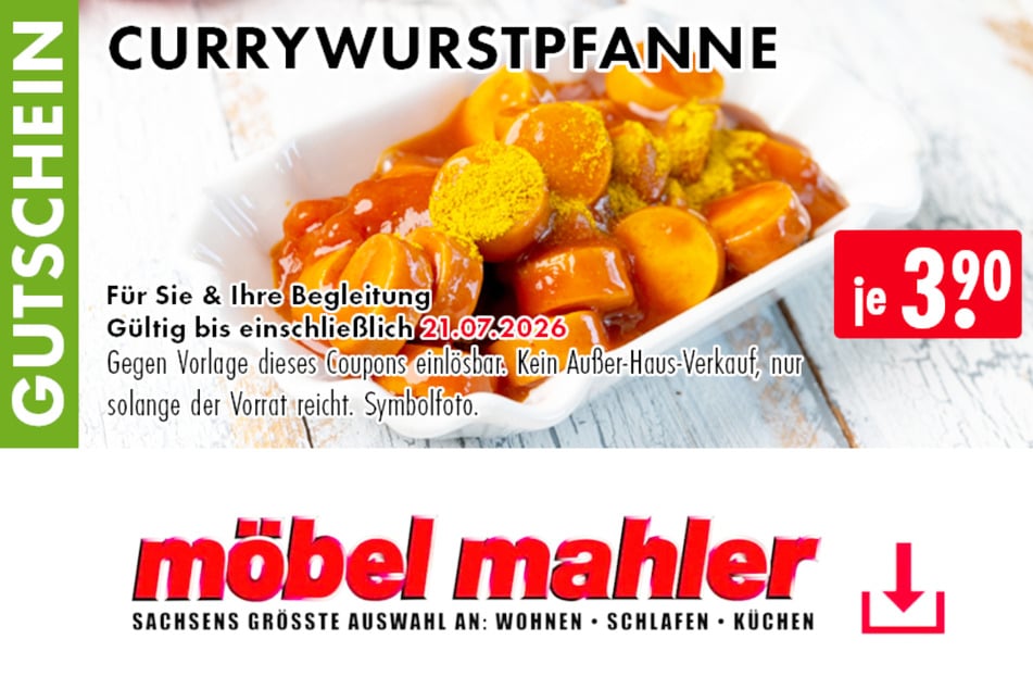 Einfach den Gutschein herunterladen, vorzeigen und den herzhaften Klassiker vor Ort genießen.