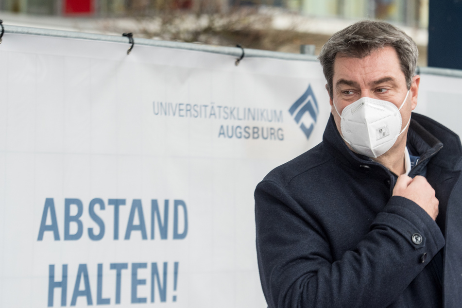 Der bayerische Ministerpräsident Markus Söder (53).