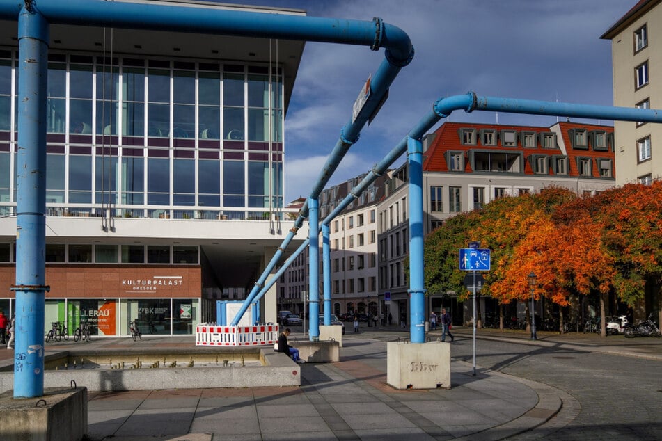 Dresden: Die Tage von Dresdens blauen Rohren sind wohl gezählt