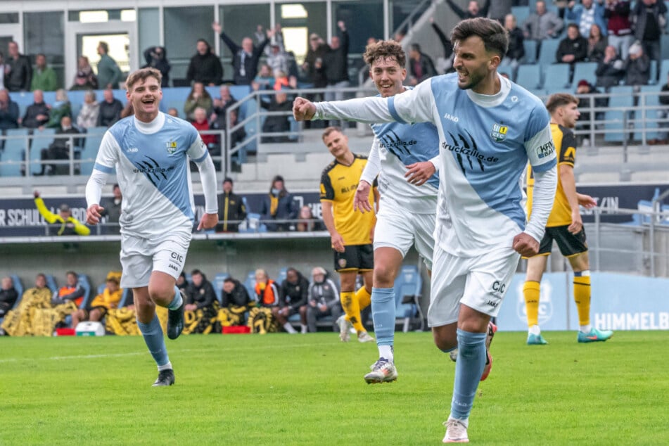 Das Pokalspiel gegen Dynamo bereitete Dardan Karimani (26, r.) einen der wenigen Glücksmomente, als er das 2:1 vorbereitete.