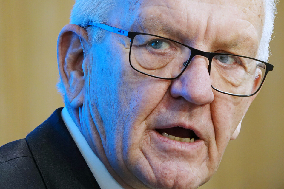 Der Ministerpräsident von Baden-Württemberg, Winfried Kretschmann (73, Grüne).