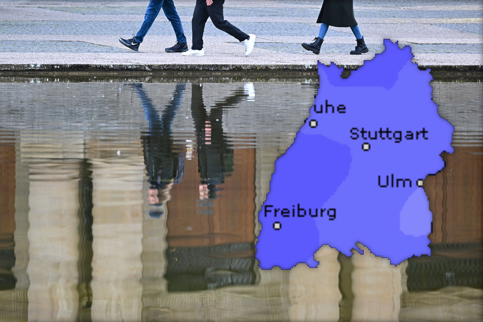 Das Wochenende in Baden-Württemberg wird windig und nass.