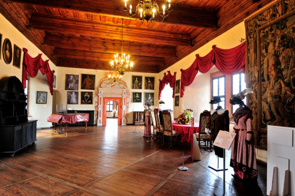 Im Schloss Rochsburg wird's weihnachtlich. (Archivbild)