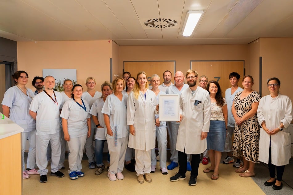 Das Team der "Stroke Unit" freut sich über die erneute Auszeichnung.