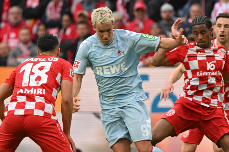 Luca Waldschmidt (27) war der FC-Pechvogel gegen Mainz 05: Anfang der zweiten Halbzeit vergab die Wolfsburg-Leihgabe einen Foul-Elfmeter.