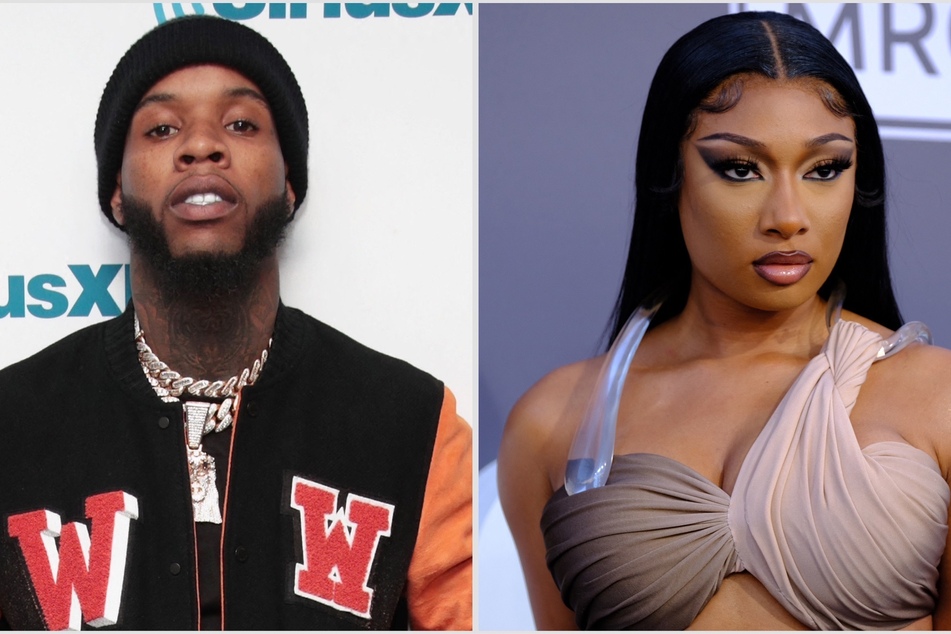 Megan Thee Stallion (r.) is expected to testify in the 10-day shooting trial against Tory Lanez.