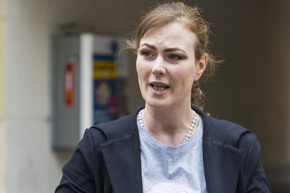 Jacqueline Hantzsch (33) vom Hausmeisterdienst sieht täglich Drogendealer im Quartier.