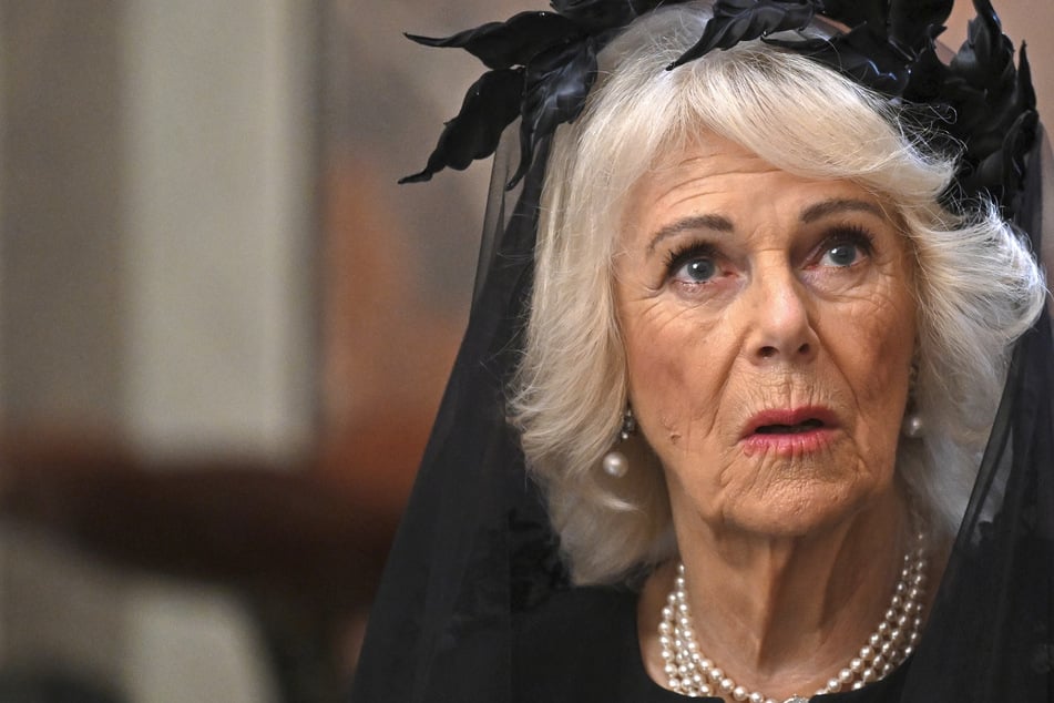 Nach Skandal um Ex-Prinzen Andrew: Camilla ignoriert Fragen zu Jeffrey Epstein