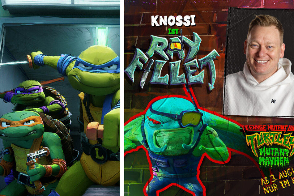 Auch Knossi macht mit: Die Turtles sind zurück