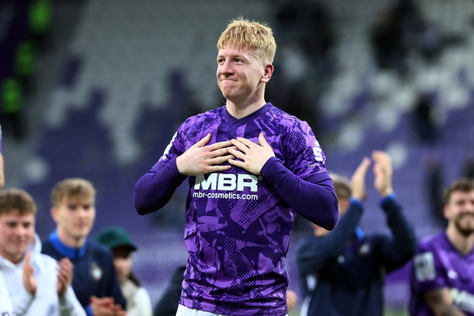 Eric Weinhauer schoss das 4:3 für Aue.