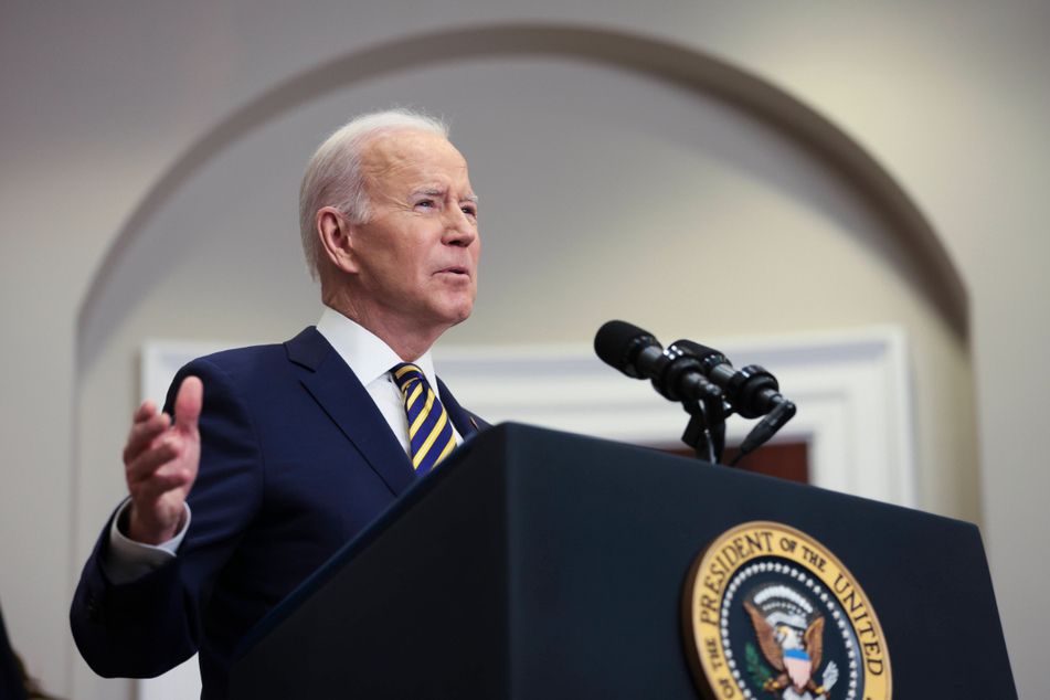 "We will not be part of subsidizing Putin’s war," President Biden said on Tuesday as he announced the ban.