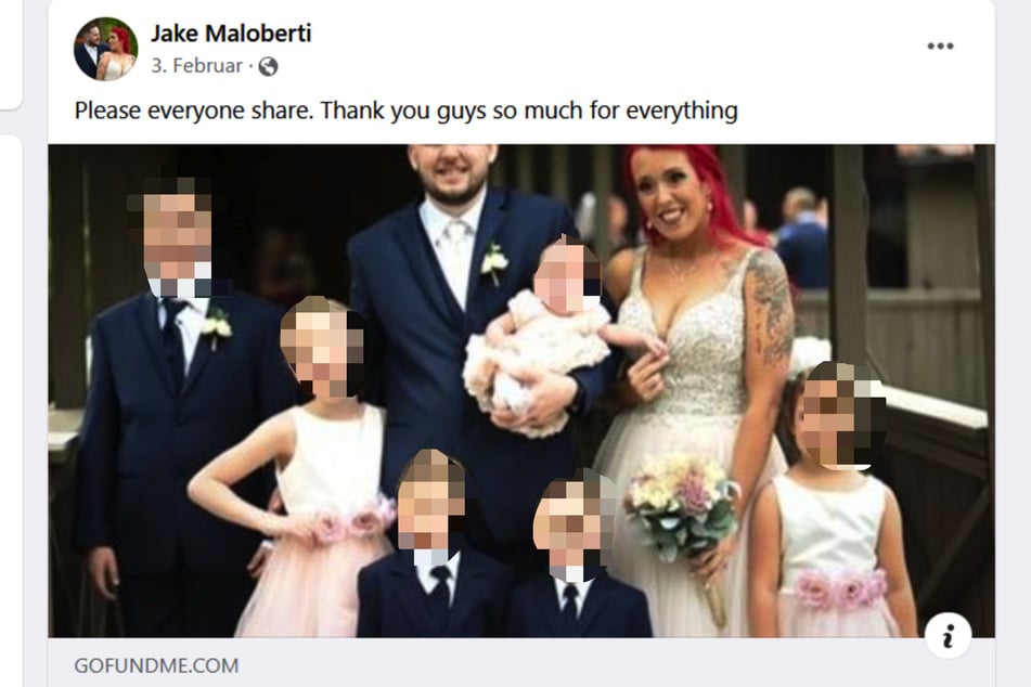 Bei Facebook rief Jacob Maloberti zum Spenden auf, inzwischen wurde die Kampagne gelöscht.