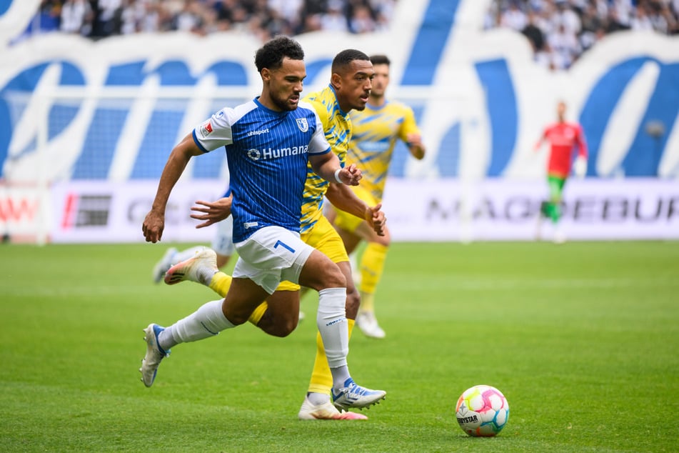 Herbert Bockhorn (28, v.) fehlte dem FCM wochenlang, jetzt ist der Verteidiger wieder vollständig genesen.