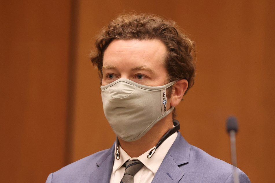 Danny Masterson in court when his rape trial began in October. After a month-long trial, the jurors came to a deadlock, leading to the case being declared a mistrial by the judge.