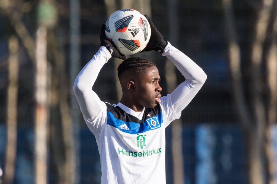 Saido Balde (14) sorgt beim Hamburger SV für Furore.