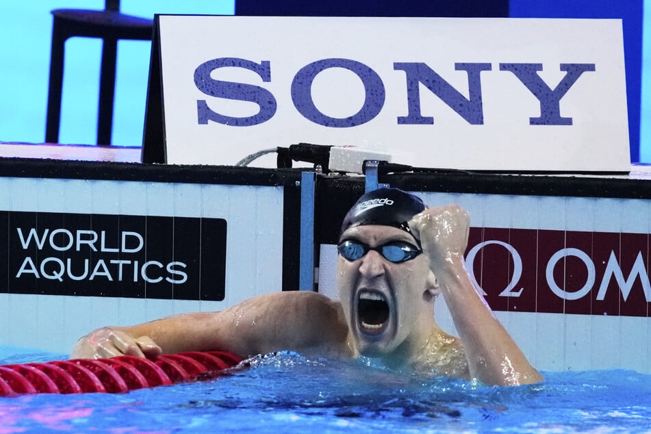 Lukas Märtens (23) gewann Gold bei der Schwimm-WM in Singapur.