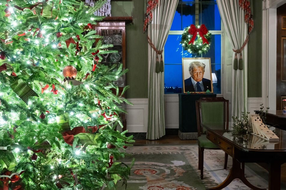 President Donald Trump marked his first Christmas since returning to the White House by warning that his remaining time in office will feel like an "eternity."