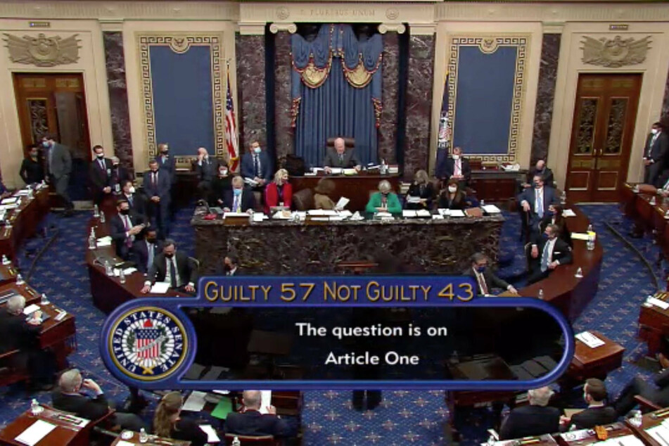 Only seven Republicans joined with the Democrats in voting to convict Trump for his role in the Capitol attacks.