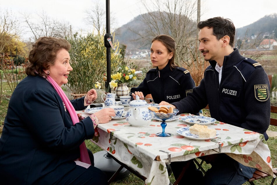 Swetlana Schönfeld (l.) spielte von 2008 bis 2012 im Leipziger "Tatort" die Mutter der Kommissarin Saalfeld.