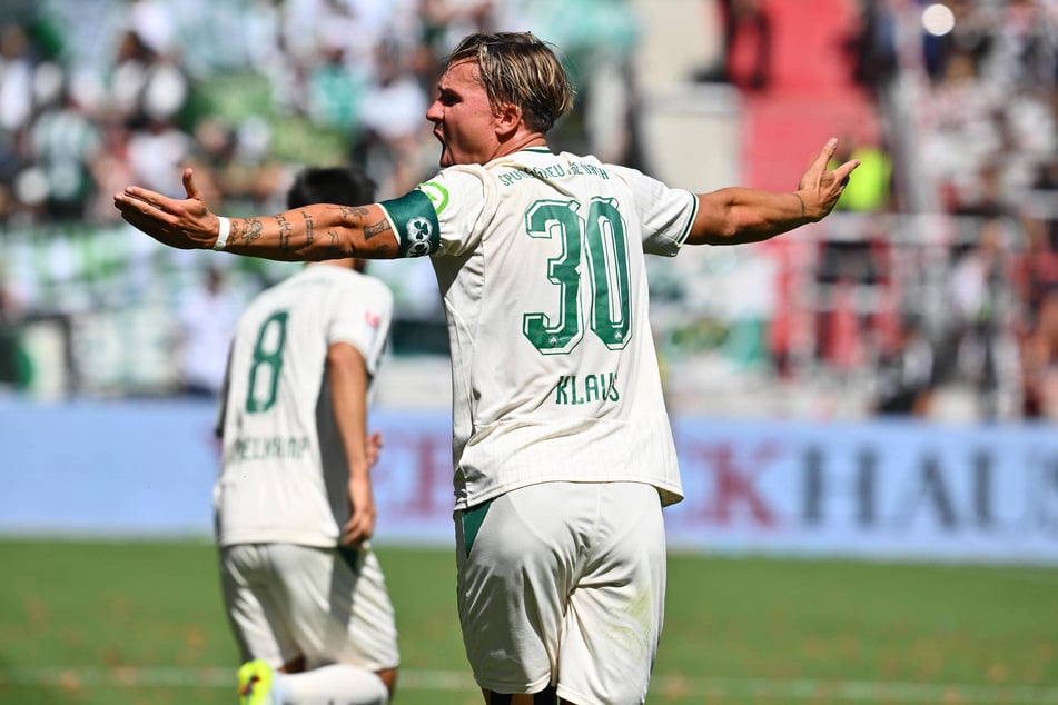 Der für St. Pauli gefährlichste Mann im Auftaktspiel gegen das Kleeblatt: SpVgg-Kapitän Felix Klaus. Der Mittelfeldmann belohnte sich mit seinem Treffer für sein Chancenwucher in Hälfte eins.