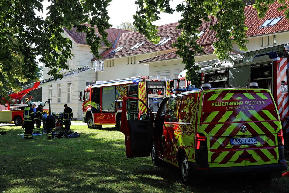 Das Feuer in der Klinik forderte ein Todesopfer.