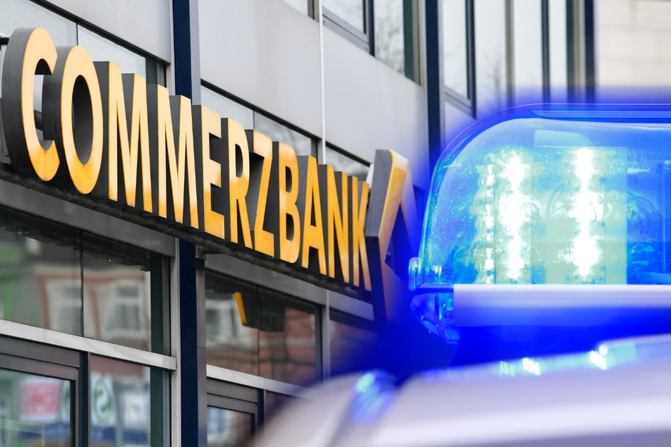 Ein 38 Jahre alter Mann soll versucht haben, zwei Filialen der Commerzbank innerhalb von zwei Stunden zu überfallen. (Symbolbild)