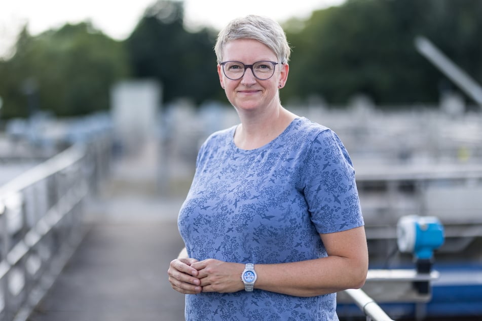 Katja Gläß ist Sprecherin der Leipziger Wasserwerke. (Archivbild)