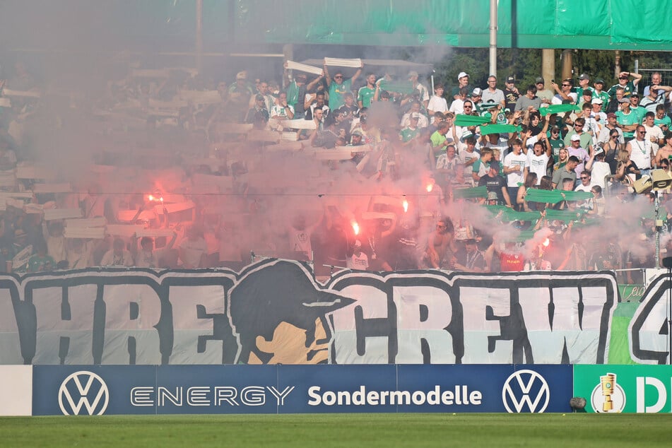 Die Homburger Fanszene musste nach einem Überfall den Verlust von Material hinnehmen. (Archivfoto)