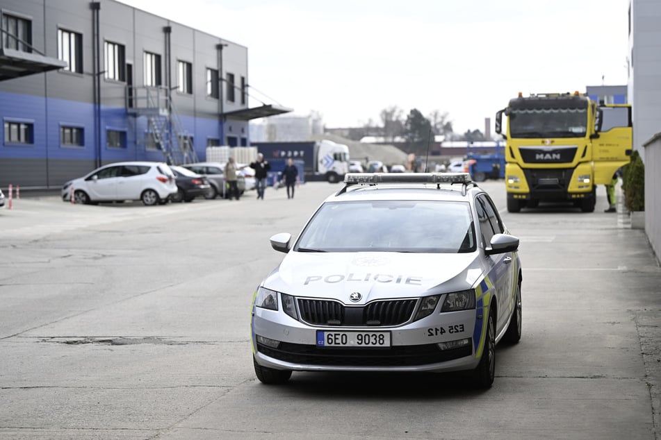 Mehrere tschechische Einsatzkräfte waren vor Ort.