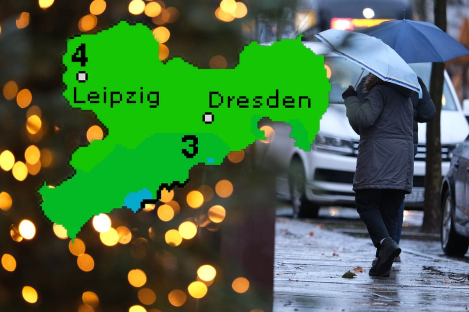 Regen, Schnee und Glätte: Sachsen startet ungemütlich in die neue Woche