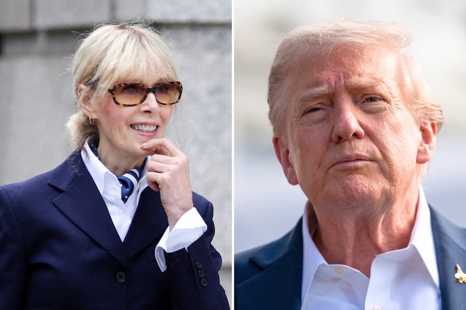 In a recent interview, E. Jean Carroll (l.) explained how she believes President Donald Trump could have won the sexual assault lawsuit she brought against him.
