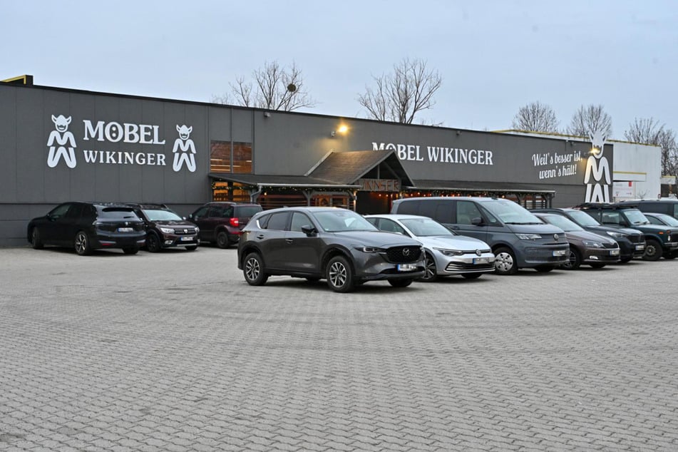Möbel "Wikinger" an der Schwabacher Straße in Klipphausen stehen die letzten Monate bevor.