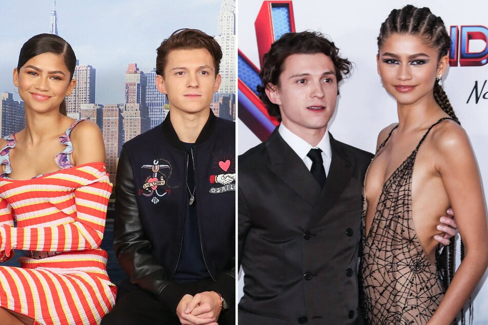 Tom Holland dished on his relationship with Zendaya and how they got together while co-starring in Spider-Man.