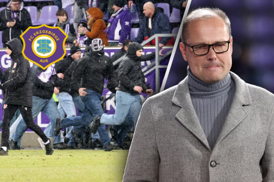 FCE-Präsident Schlesinger verurteilt Platzsturm: "Schädlich für den Fußball"