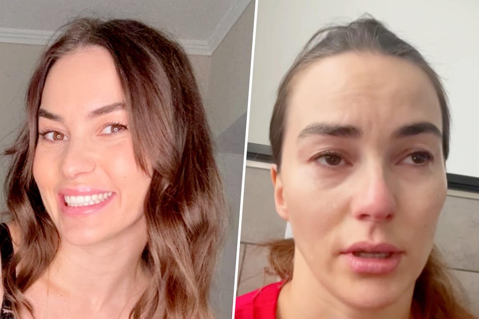 Renata Lusin (38) wird wehmütig, als sie Abschied von ihrer alten Wohnung nehmen muss.