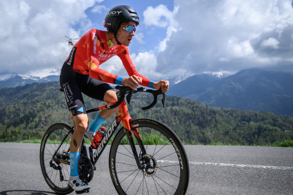 Gino Mäder (†26) gewann 2021 eine Etappe bei der Tour de Suisse. (Archivbild)