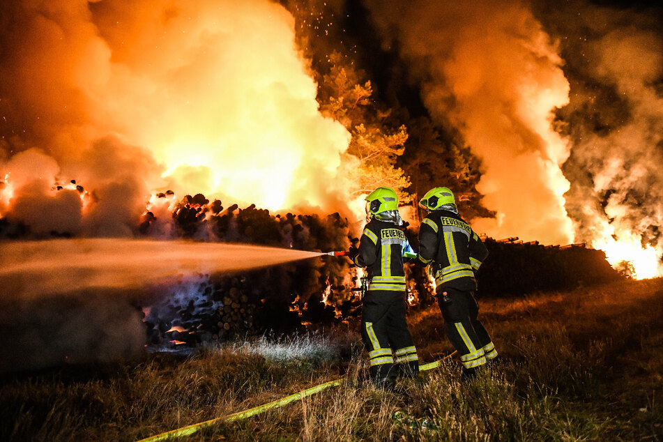 Dabei wurden 25 Hektar Wald gefährdet.