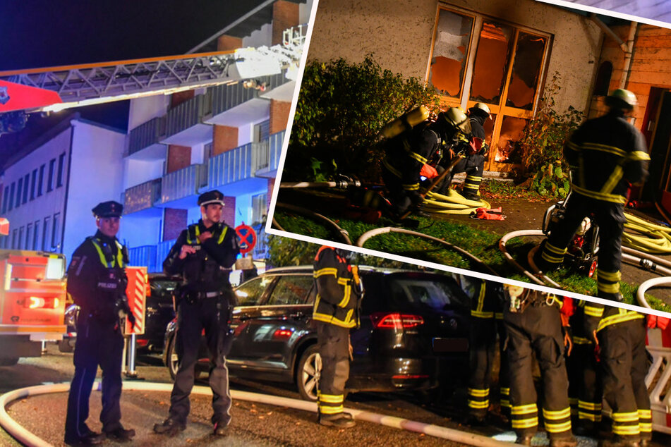 Hamburg: Zwei Menschen bei Feuer verletzt: Person rettet sich mit Sprung aus Fenster