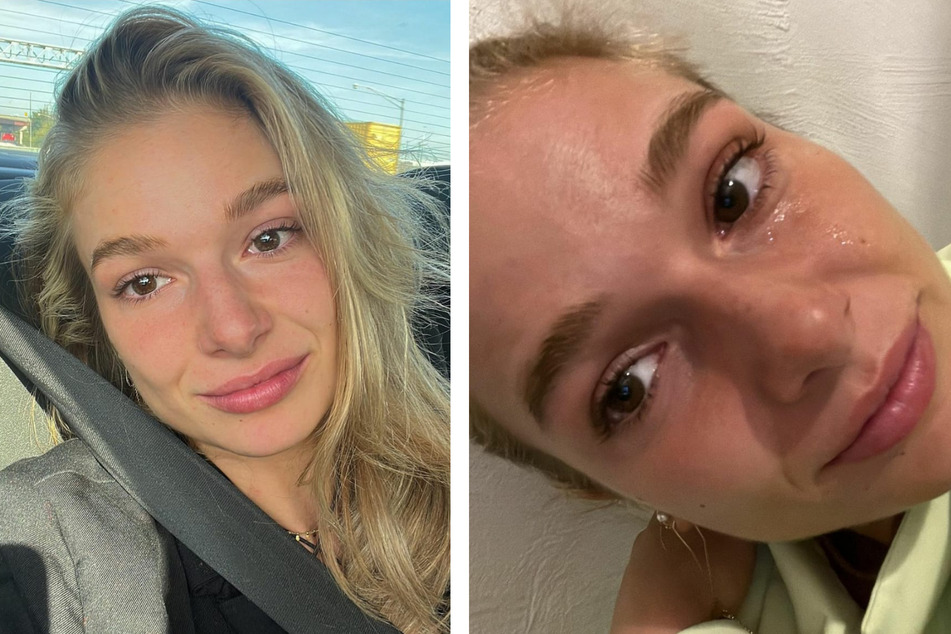 Ein seltener Anblick - Lola Weippert (26) zeigt sich weinend auf Instagram.