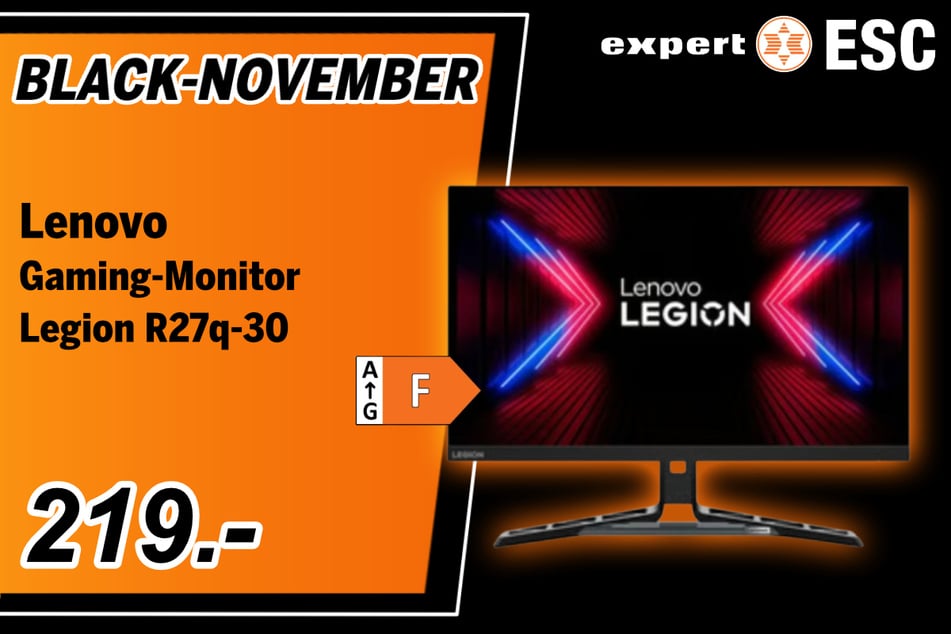 Der Lenovo Gaming-Monitor für 219 Euro.