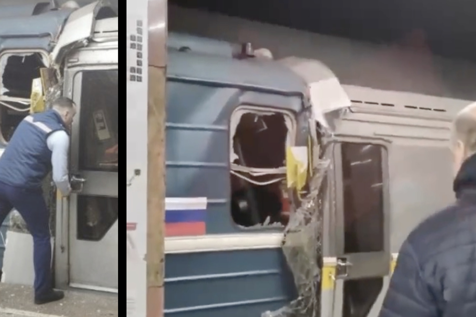 Züge krachen an U-Bahn-Station aufeinander: Mehrere Verletzte