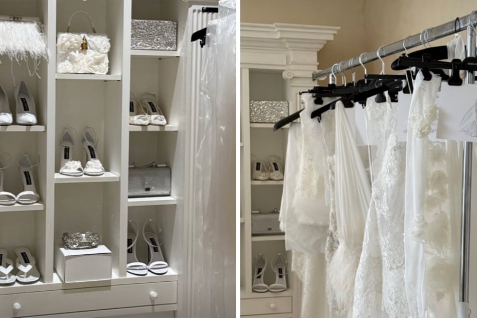 Die gebürtige Hamburgerin ließ sich von "Dolce &amp; Gabbana" gleich vier maßgeschneiderte Kleider für ihre Hochzeit anfertigen.