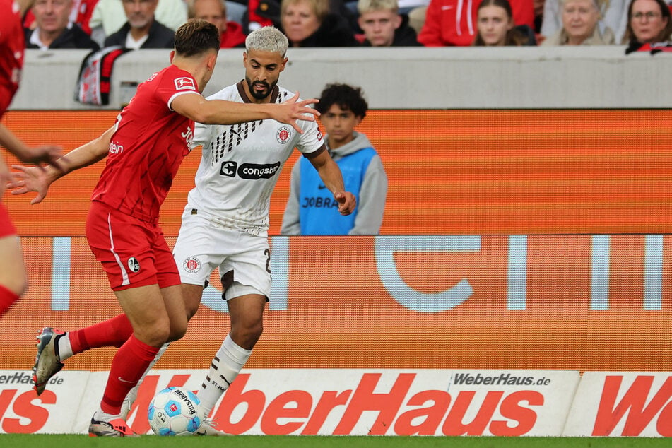 Im Hinspiel war Elias Saad (rechts) mit zwei Toren und einer Vorlage der überragende Mann auf dem Feld.