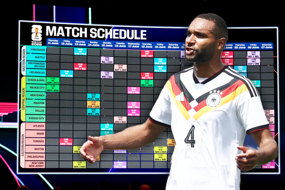 Der Spielplan der WM ähnelt einem großen Puzzle. Das deutsche Team um Innenverteidiger Jonathan Tah (30) ist in Gruppe E gefordert.