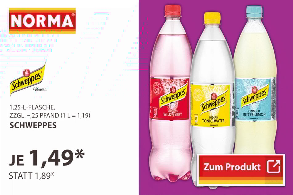 Schweppes-Getränke